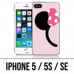 Custodia per iPhone 5 / 5S / SE - Cerchietto Minnie
