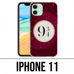 Coque iPhone 11 - Harry Potter Voie 9 3 4