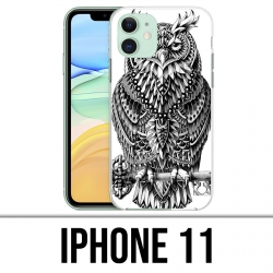 IPhone 11 case - Owl Azteque