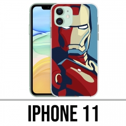 IPhone 11 Hülle - Iron Man Design Poster