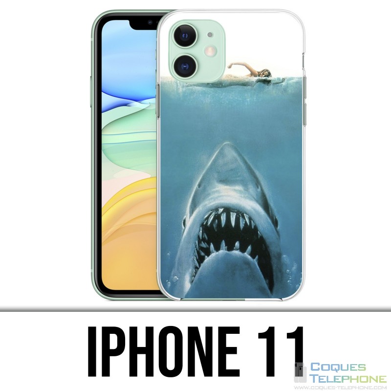 Coque iPhone 11 - Jaws Les Dents De La Mer