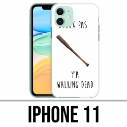Coque iPhone 11 - Jpeux Pas Walking Dead