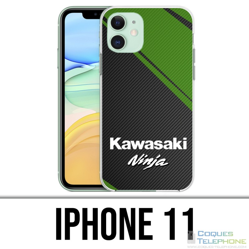 Coque iPhone 11 - Kawasaki Ninja Logo