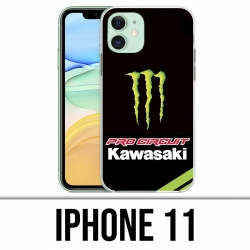 Coque iPhone 11 - Kawasaki Pro Circuit