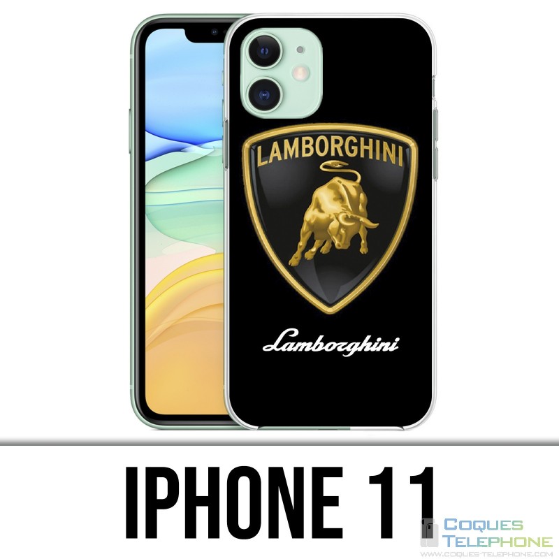 Custodia per iPhone 11 - Logo Lamborghini