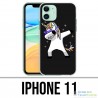 Coque iPhone 11 - Licorne Dab