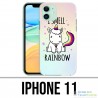 IPhone 11 Fall - Einhorn, das ich Raimbow rieche
