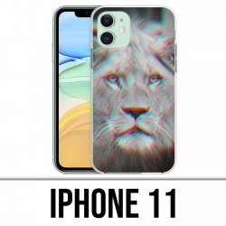 Coque iPhone 11 - Lion 3D
