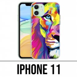 IPhone 11 Case - Multicolored Lion