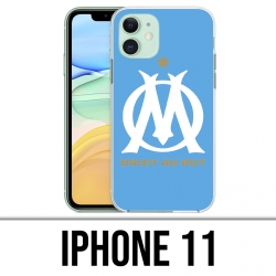 Funda iPhone 11 - Logotipo Om Marseille Blue