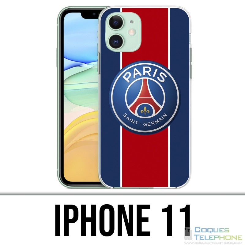 IPhone 11 Hülle - Logo Psg New Red Band