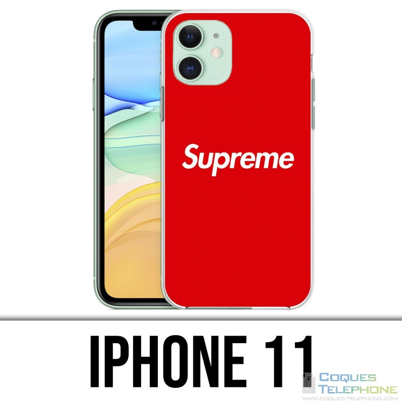 Funda iPhone 11 - Logotipo supremo