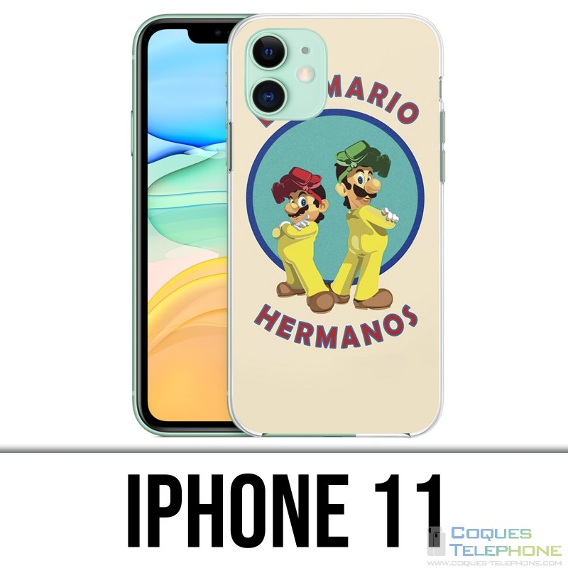 Funda iPhone 11 - Los Mario Hermanos