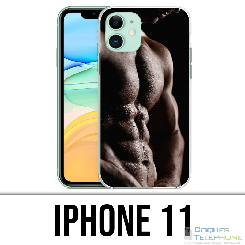 Coque iPhone 11 - Man Muscles