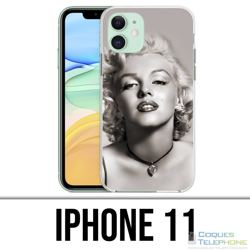 Coque iPhone 11 - Marilyn Monroe