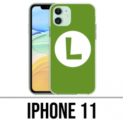 Funda iPhone 11 - Mario Logo Luigi