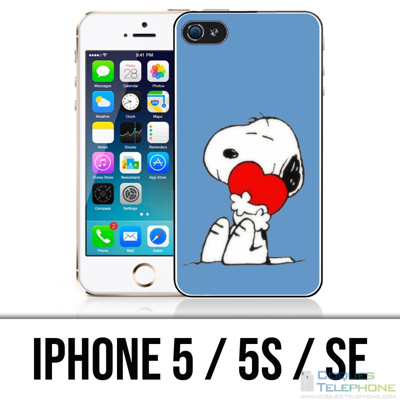 IPhone 5 / 5S / SE - Heart Snoopy Case