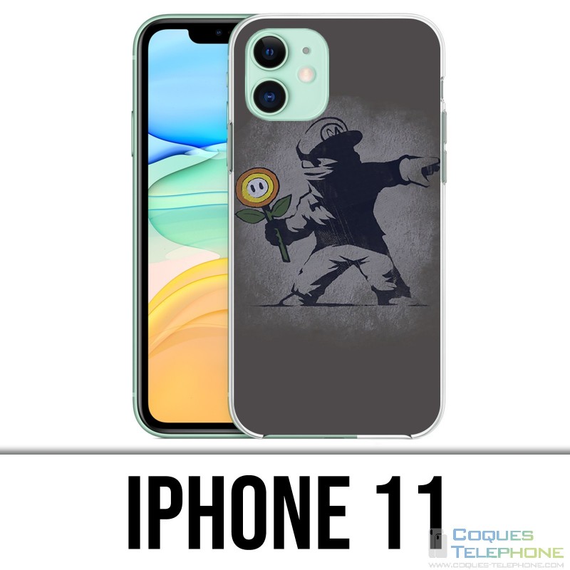 Custodia per iPhone 11 - Tag Mario