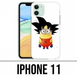 Coque iPhone 11 - Minion Goku