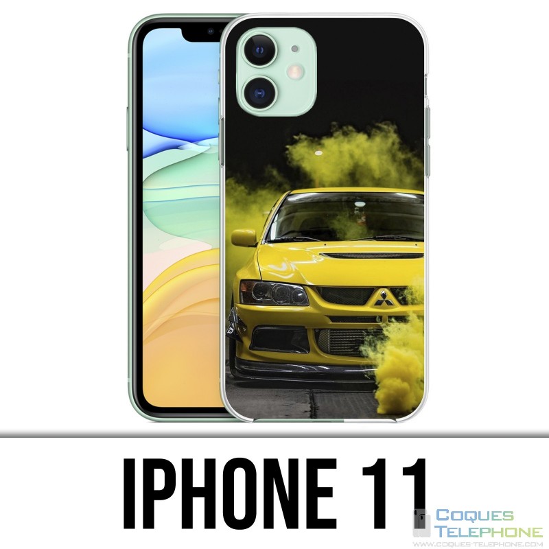 Coque iPhone 11 - Mitsubishi Lancer Evo