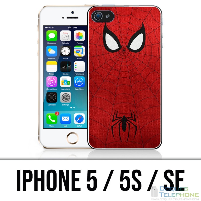 Custodia per iPhone 5 / 5S / SE - Spiderman Art Design