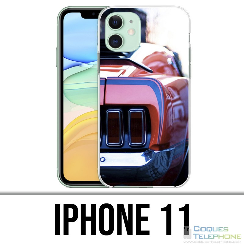 IPhone 11 Fall - Weinlese-Mustang