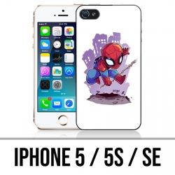 Coque iPhone 5 / 5S / SE - Spiderman Cartoon