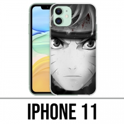 Coque iPhone 11 - Naruto Noir Et Blanc
