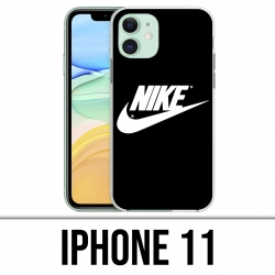 Coque iPhone 11 - Nike Logo Noir