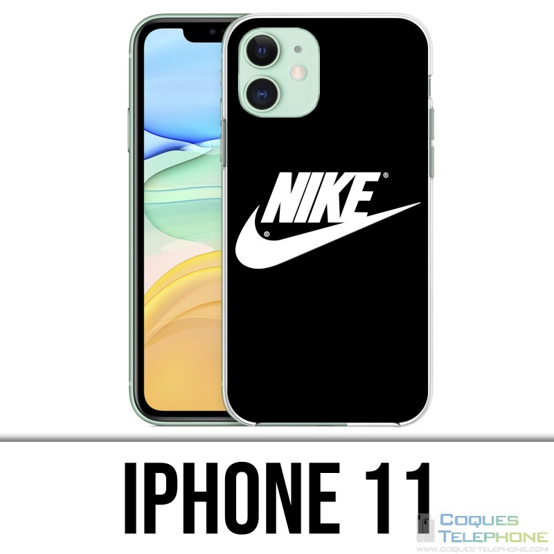 Custodia per iPhone 11 - Logo Nike nero