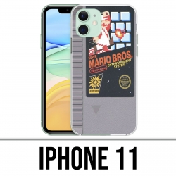 Coque iPhone 11 - Nintendo Nes Cartouche Mario Bros