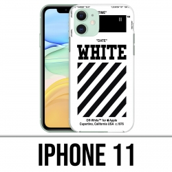 Funda iPhone 11 - Blanco roto Blanco