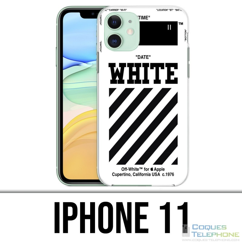 Coque iPhone 11 - Off White Blanc