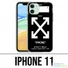 Custodia per iPhone 11 - Off White Black