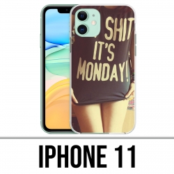 Coque iPhone 11 - Oh Shit Monday Girl