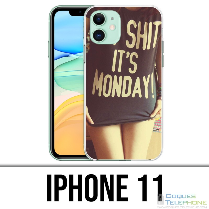 IPhone 11 Case - Oh Shit Monday Girl