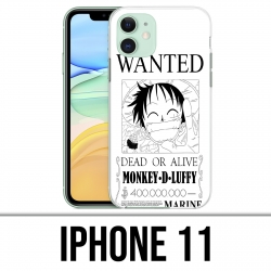 IPhone 11 Case - One Piece Wanted Luffy