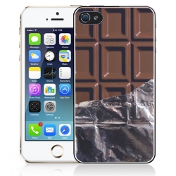 Estuche para teléfono con tableta de chocolate - Papel de aluminio
