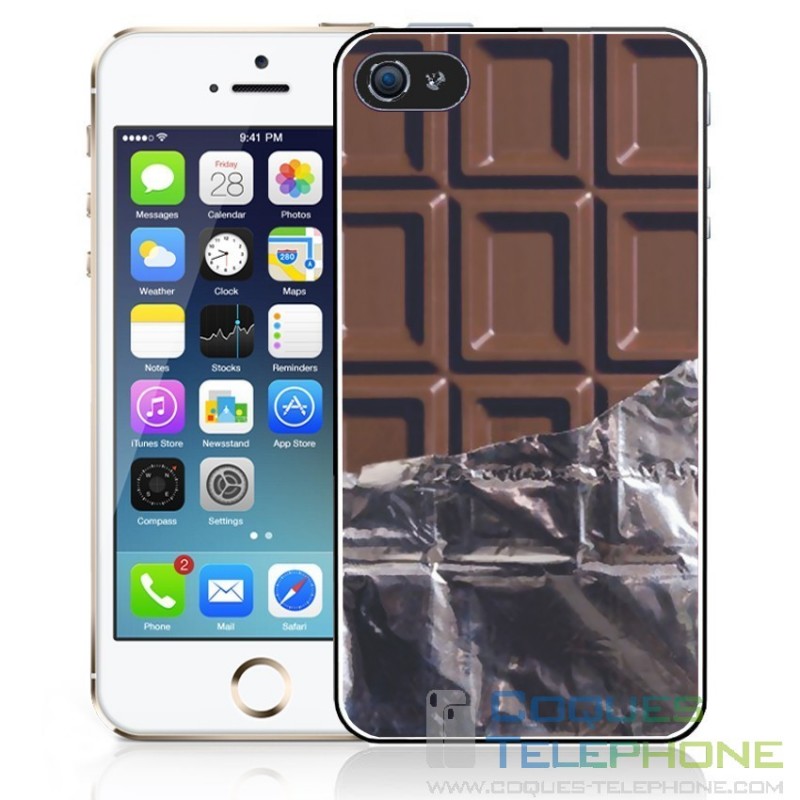 Coque téléphone Tablette Chocolat - Papier Aluminium