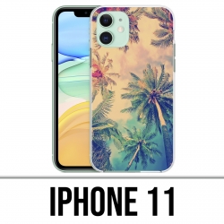 Coque iPhone iPhone 11 - Palmiers