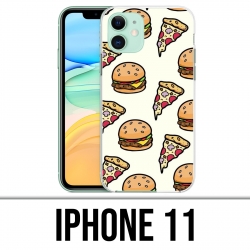 Coque iPhone 11 - Pizza Burger