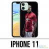 Coque iPhone 11 - Pogba Manchester