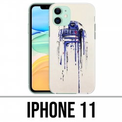 Coque iPhone iPhone 11 - R2D2 Paint