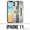 Coque iPhone 11 - Real Madrid Bandes