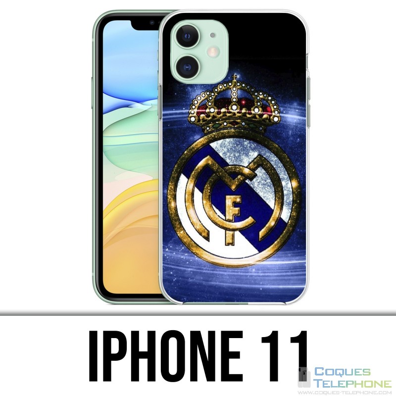 Coque iPhone 11 - Real Madrid Nuit