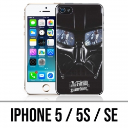 Coque iPhone 5 / 5S / SE - Star Wars Dark Vador Moustache