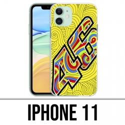 Coque iPhone 11 - Rossi 46 Waves