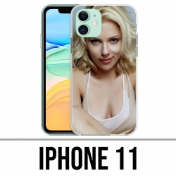 Custodia per iPhone 11 - Scarlett Johansson Sexy