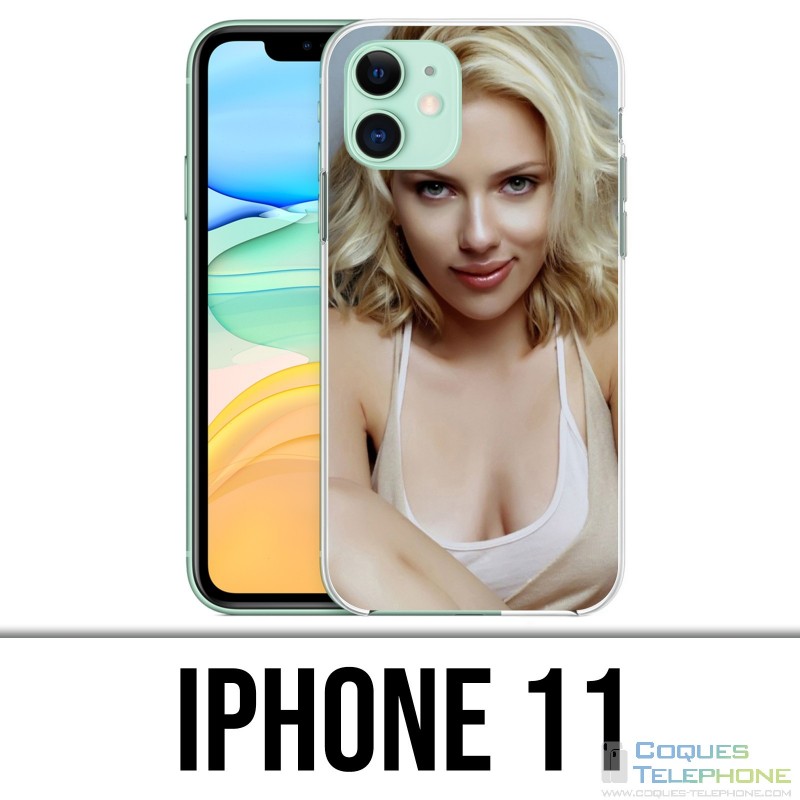 Custodia per iPhone 11 - Scarlett Johansson Sexy