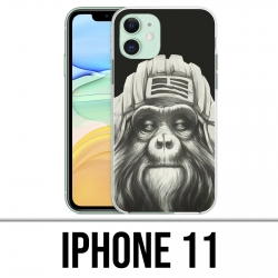 Coque iPhone 11 - Singe Monkey